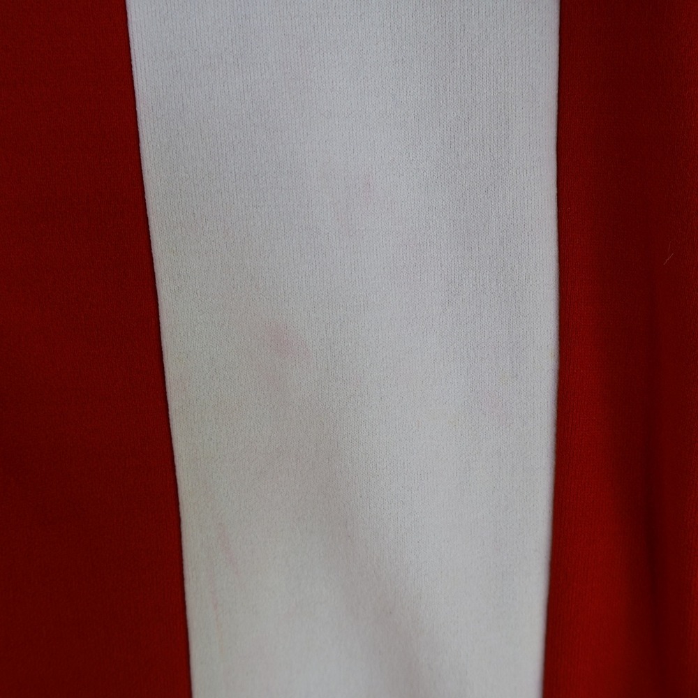 Vintage 70s Ceebee Colorblock Track Jacket Large Retro Bee Patch Red White Blue - Picture 6 of 10